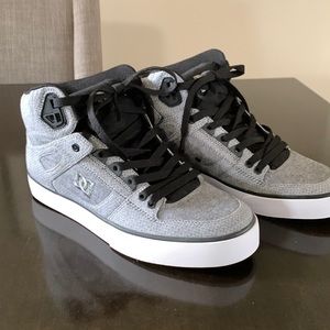 DC Men’s Hightops Grey BNWT Size 9 Eu 42